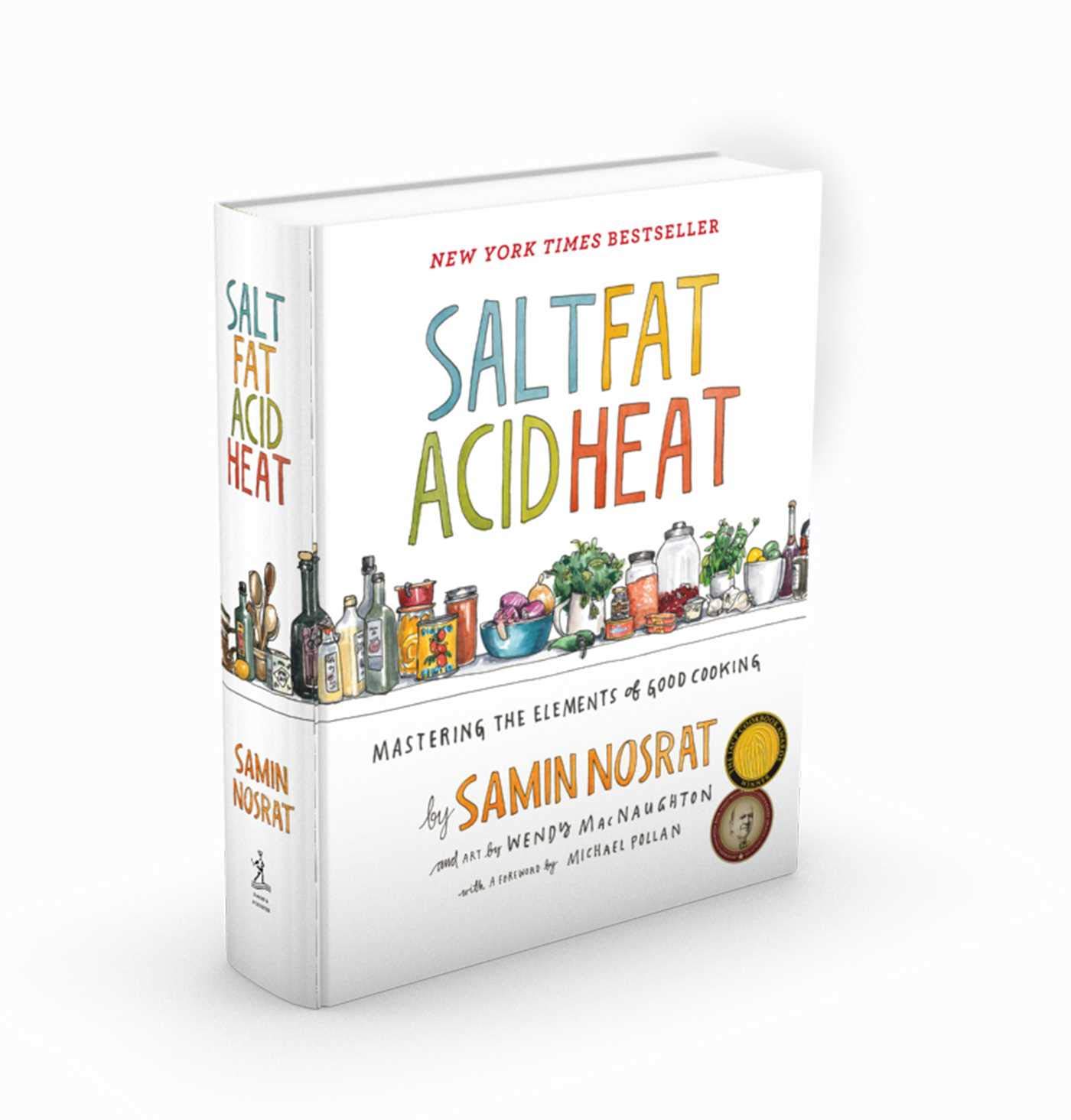  15.  Salt, Fat, Acid, Heat: Mastering the Elements of Good Cooking  This book not only teaches you the fundamentals of cooking, but also the science behind them, allowing you to understand WHY things taste good. 