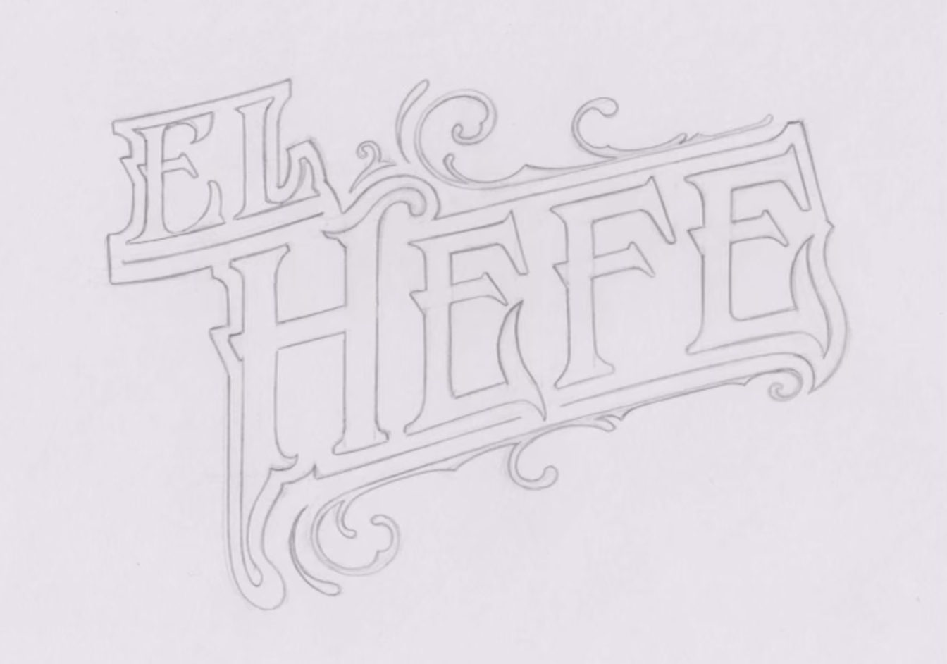  Attachment options… Dave Andrew from the UK designed the typeface which was used in the the final product 